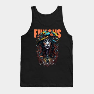 FUNGUS FUNGI MUSHROOMS ADVENTURE Tank Top